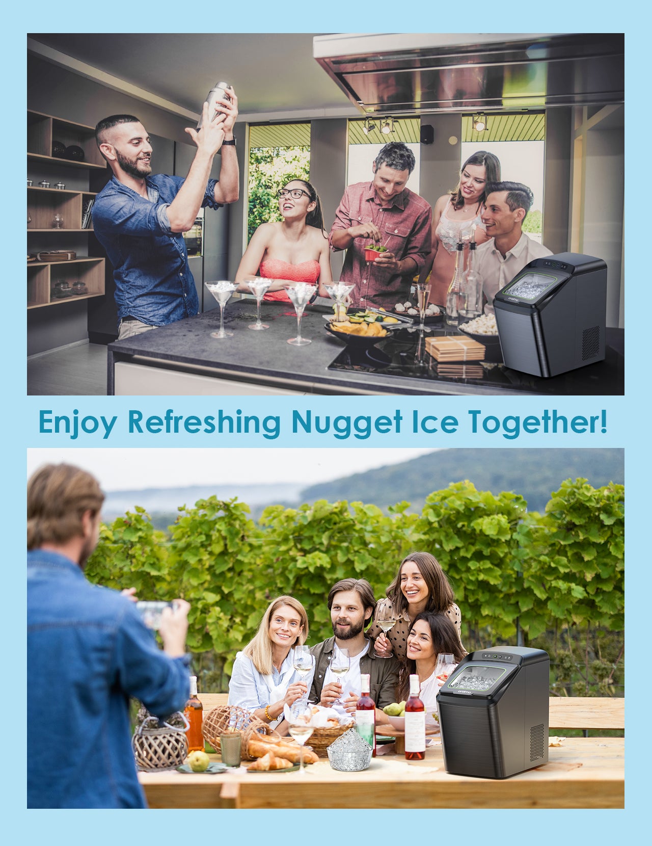 Oraimo Portable Nugget Ice Maker
