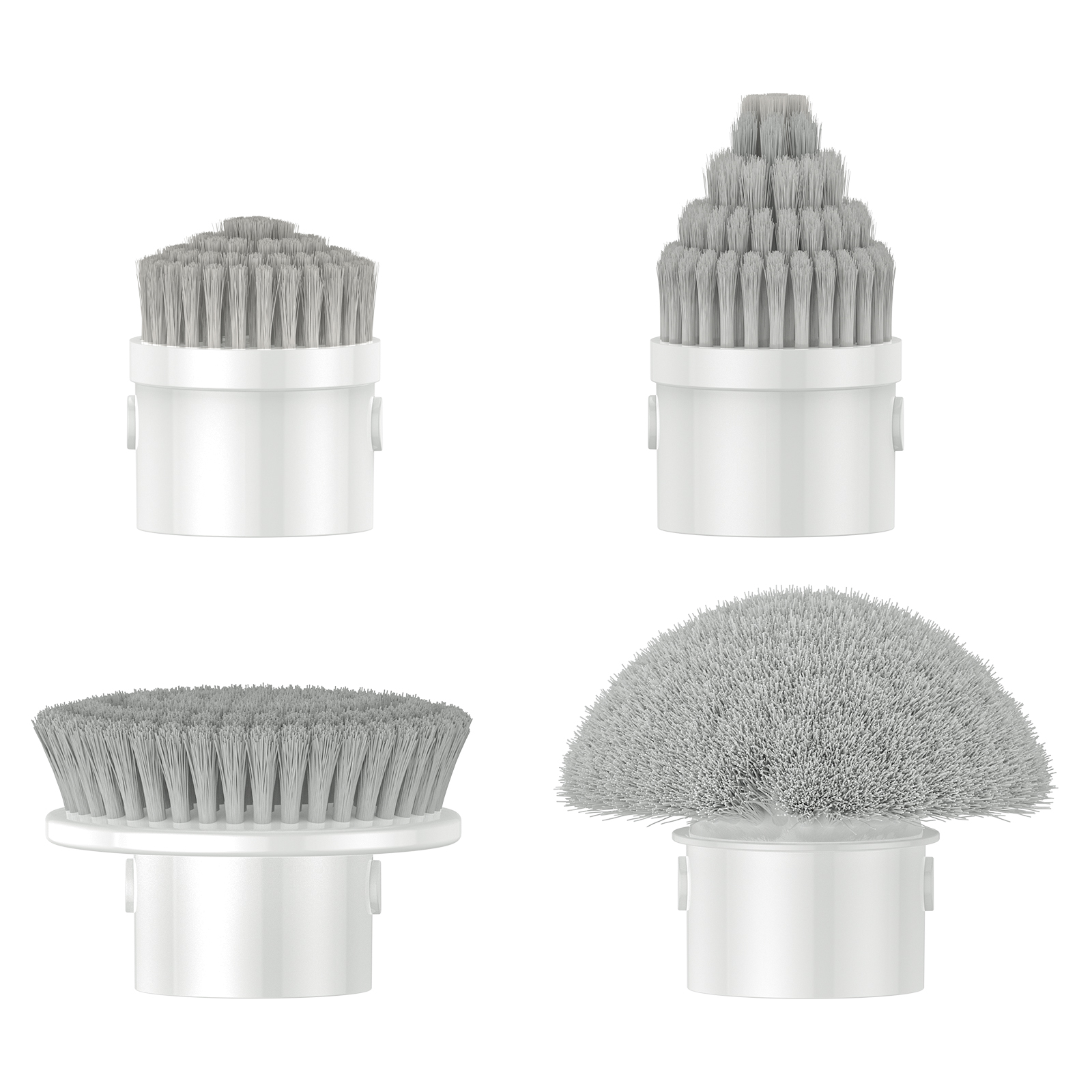 Oraimo 4pcs Replacement Brush Heads for Electric Scrubber OSS-L101A/OSS-L102A